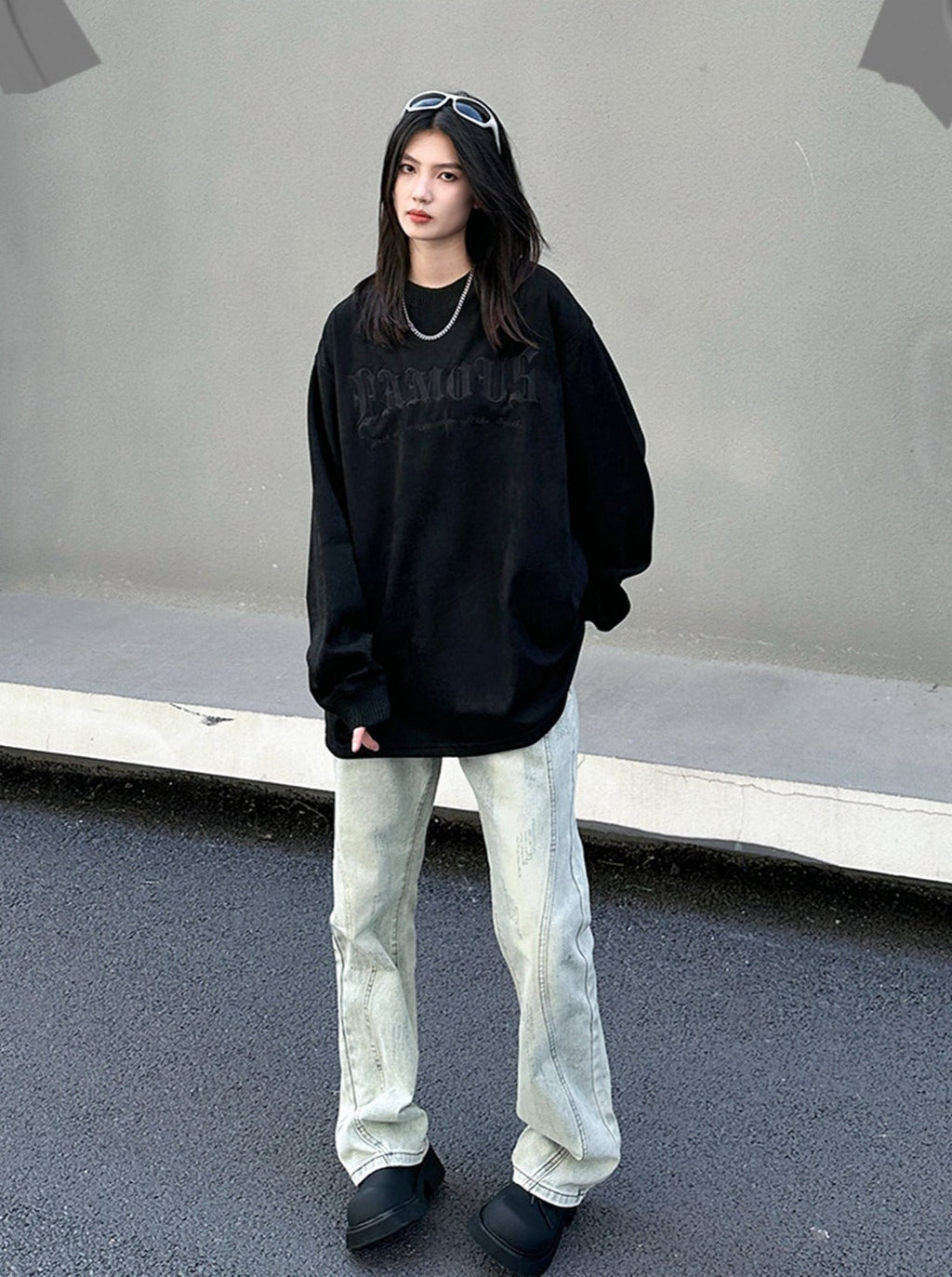 Vintage Washed Straight Denim - COPPING THREADS - CT Select