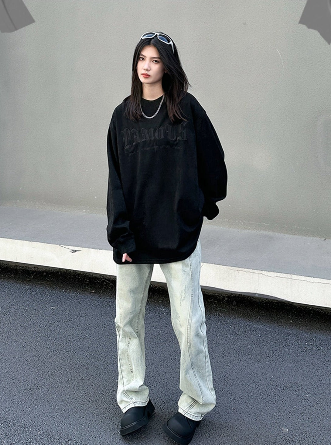 Vintage Washed Straight Denim - COPPING THREADS - CT Select