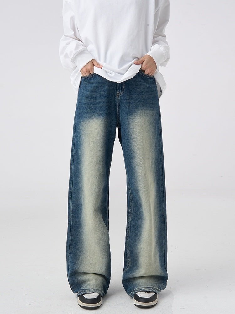 Vintage Washed Wide - Leg Denim - COPPING THREADS - CT Select