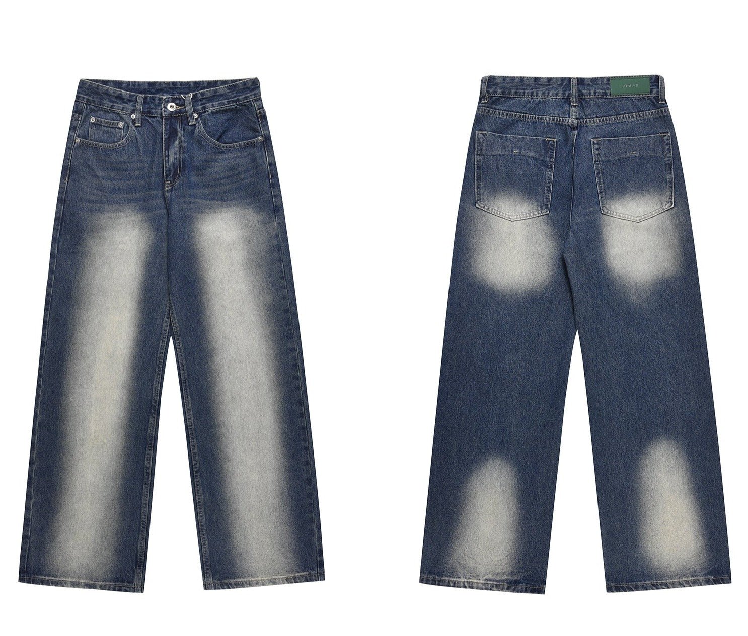 Vintage Washed Wide - Leg Denim - COPPING THREADS - CT Select