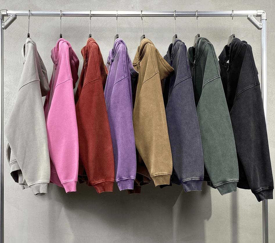 Vintage Washed Zip - Up Hoodie - COPPING THREADS - CT Basics