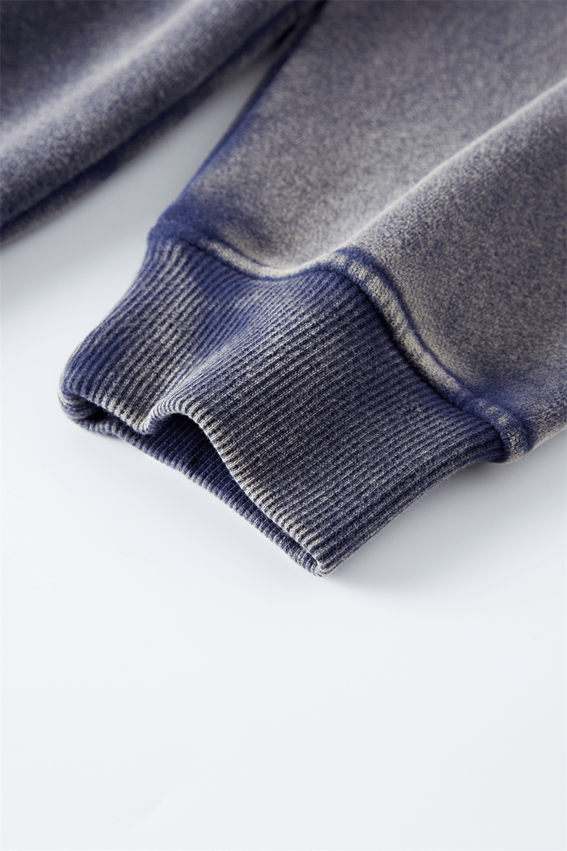 Vintage Washed Zip - Up Hoodie - COPPING THREADS - CT Basics