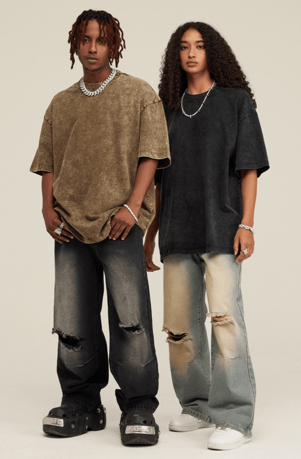 Vintage Wax - Dyed Washed Heavyweight Tee - COPPING THREADS - CT Basics
