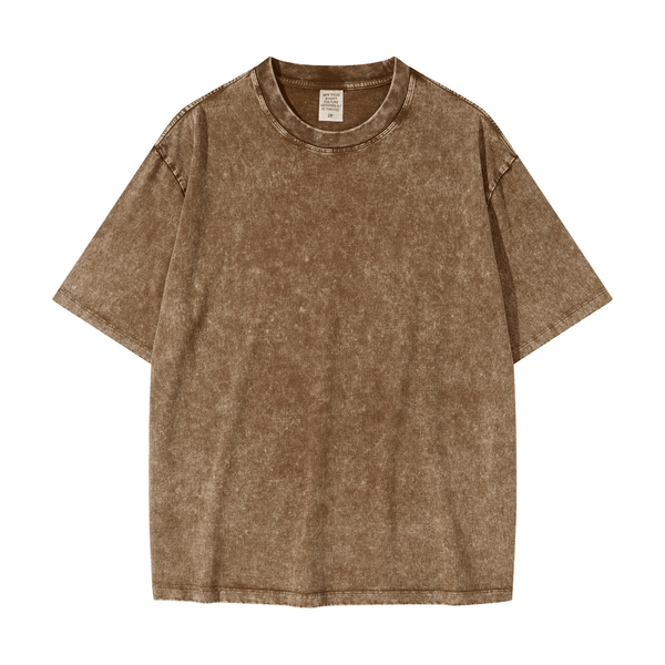 Vintage Wax - Dyed Washed Heavyweight Tee - COPPING THREADS - CT Basics