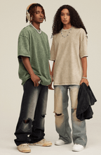 Vintage Wax - Dyed Washed Heavyweight Tee - COPPING THREADS - CT Basics