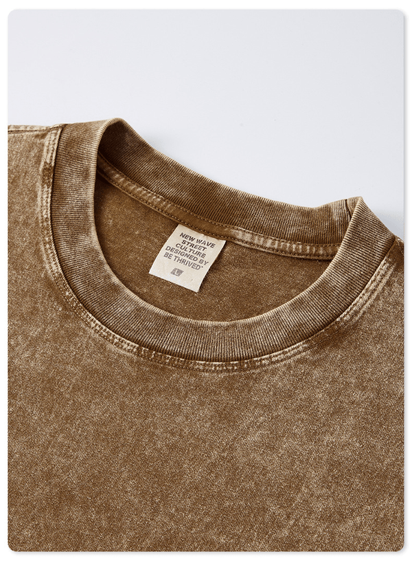 Vintage Wax - Dyed Washed Heavyweight Tee - COPPING THREADS - CT Basics