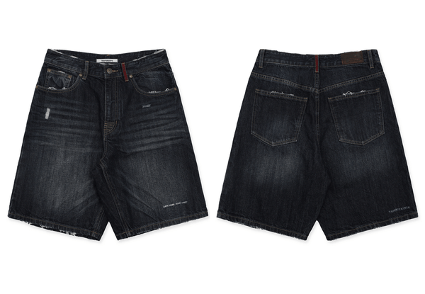 Vintage Whisker Spray Wash Denim Pants - COPPING THREADS - MOROMORO