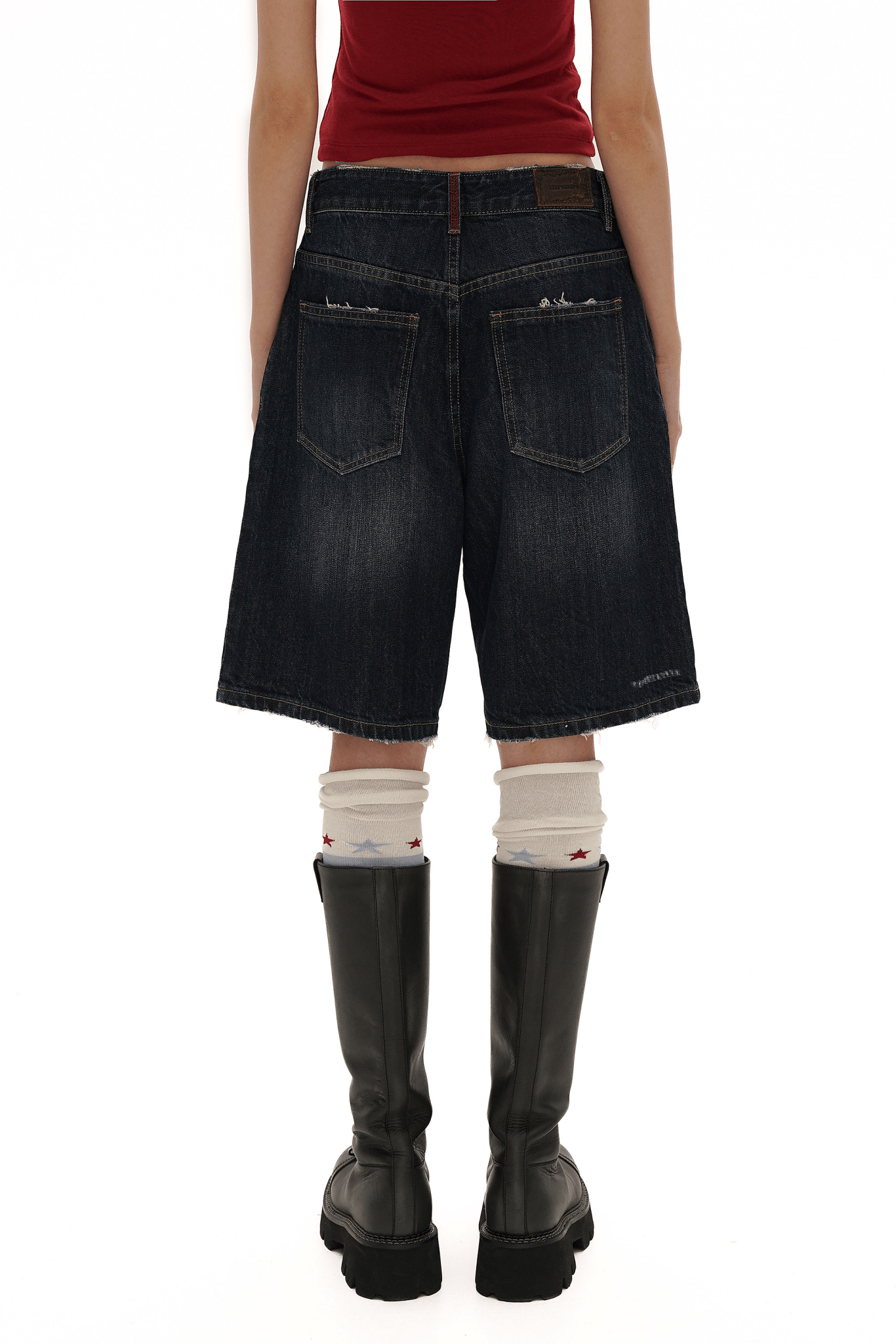 Vintage Whisker Spray Wash Denim Pants - COPPING THREADS - MOROMORO