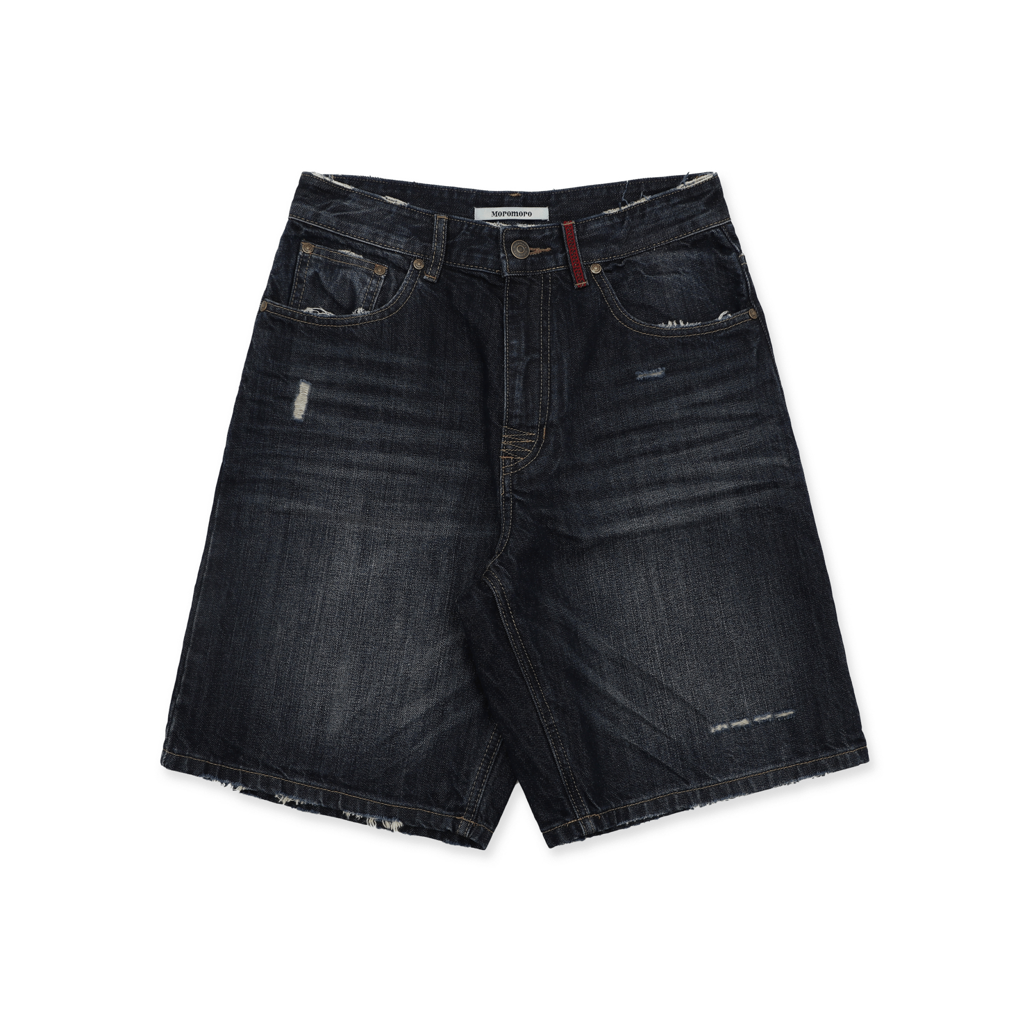 Vintage Whisker Spray Wash Denim Pants - COPPING THREADS - MOROMORO