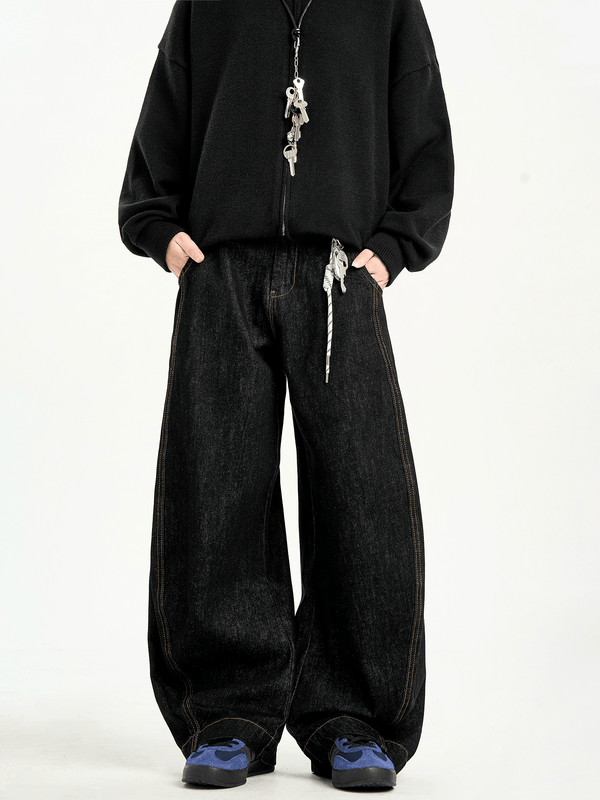 Vintage Wide - Leg Baggy Jeans - COPPING THREADS - CT Select