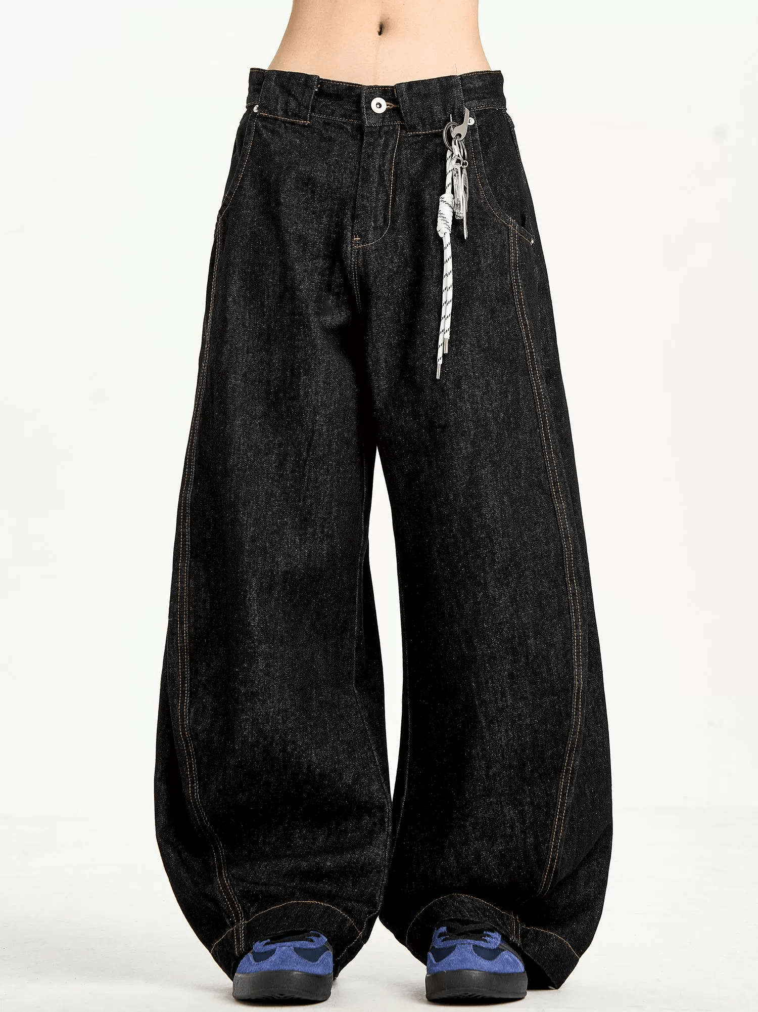 Vintage Wide - Leg Baggy Jeans - COPPING THREADS - CT Select
