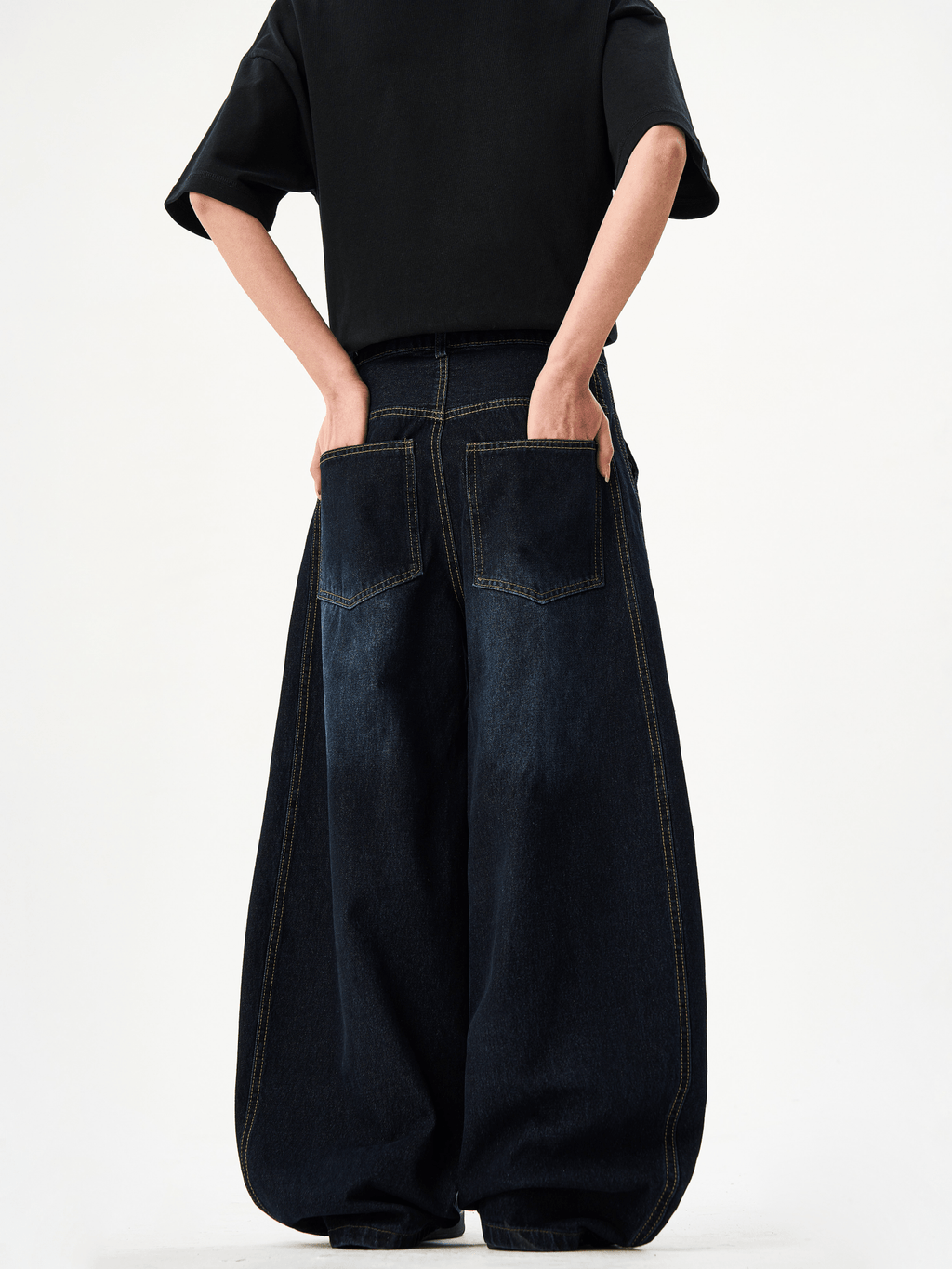 Vintage Wide - Leg Straight Denim - COPPING THREADS - CT Select