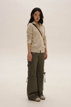 Vintage Wool Layered Patchwork Varsity Cardigan Shirt - COPPING THREADS - MOROMORO