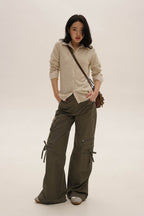 Vintage Wool Layered Patchwork Varsity Cardigan Shirt - COPPING THREADS - MOROMORO