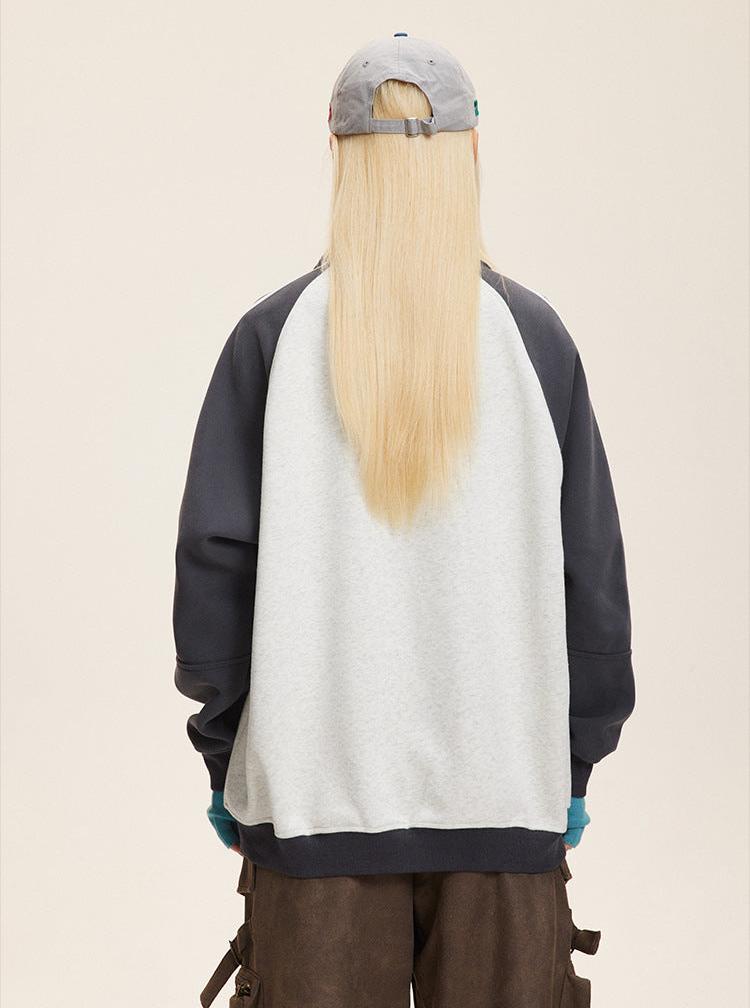 Vintage Zip - Up High Collar Striped Jacket - COPPING THREADS - CATTEE