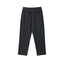 IDLT waffle sweatpants, black front.
