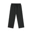IDLT wide leg sweatpants, black front.