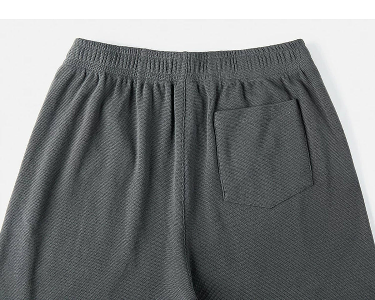 Waffle Drawstring Joggers - COPPING THREADS - IDLT