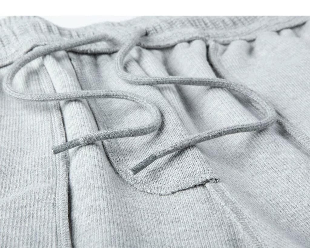 Waffle Drawstring Joggers - COPPING THREADS - IDLT