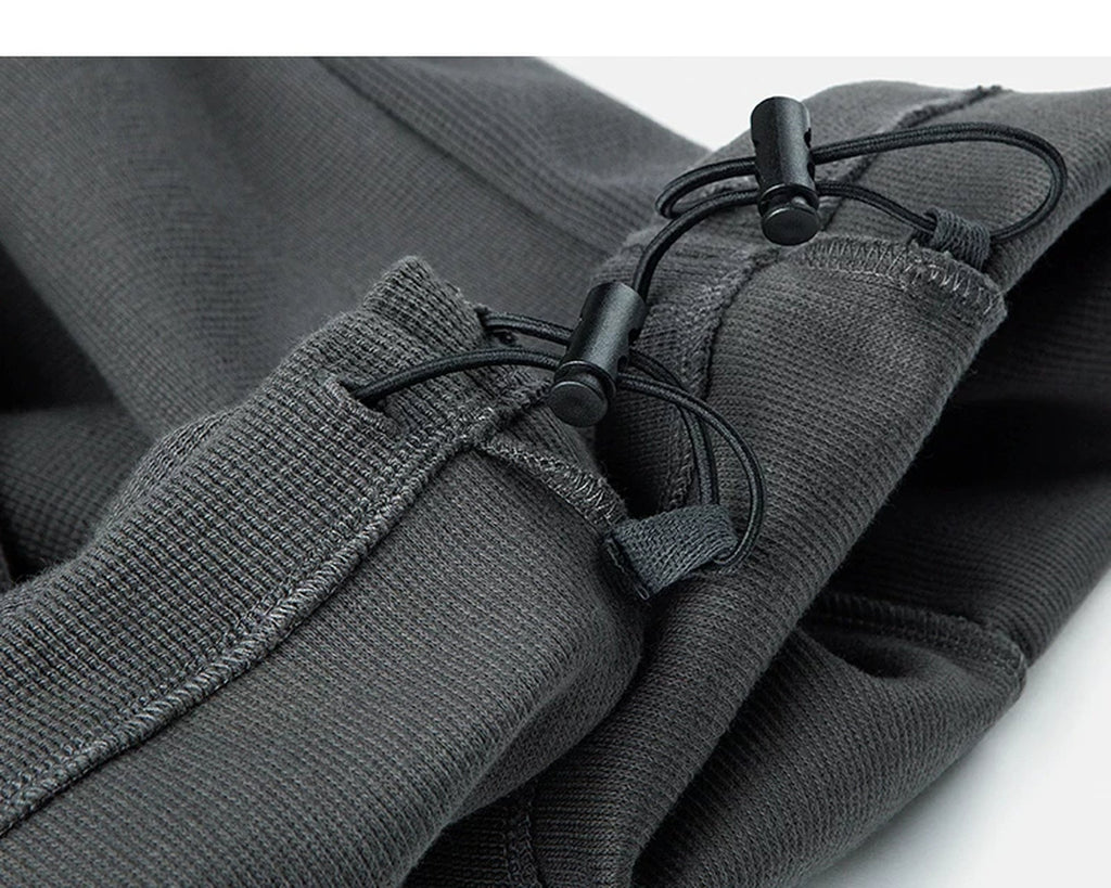 Waffle Drawstring Joggers - COPPING THREADS - IDLT