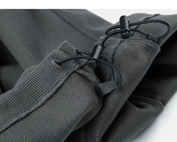 Waffle Drawstring Joggers - COPPING THREADS - IDLT