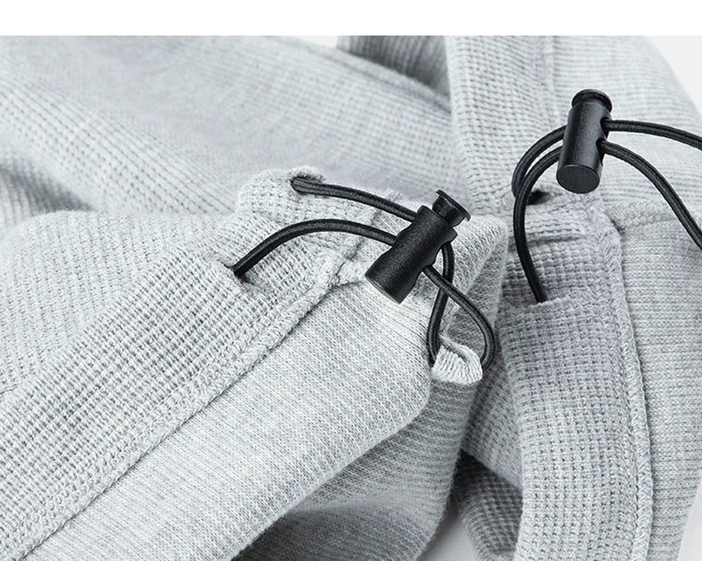 Waffle Drawstring Joggers - COPPING THREADS - IDLT