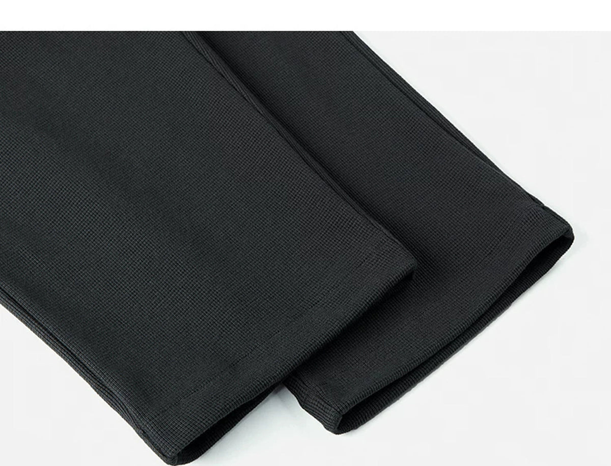 Waffle Drawstring Joggers - COPPING THREADS - IDLT