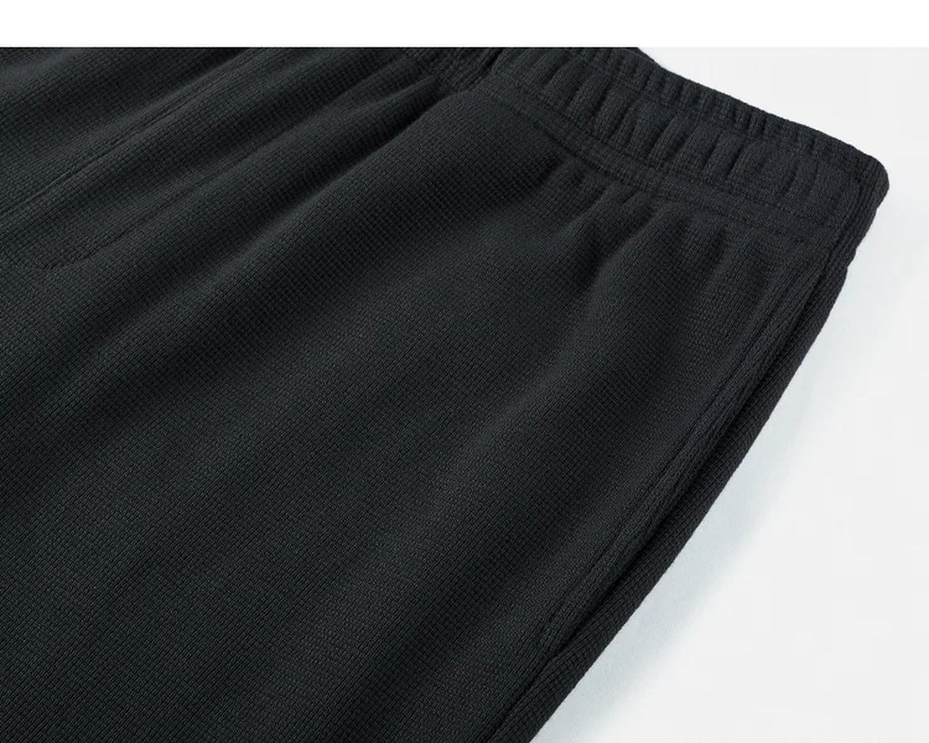 Waffle Drawstring Joggers - COPPING THREADS - IDLT