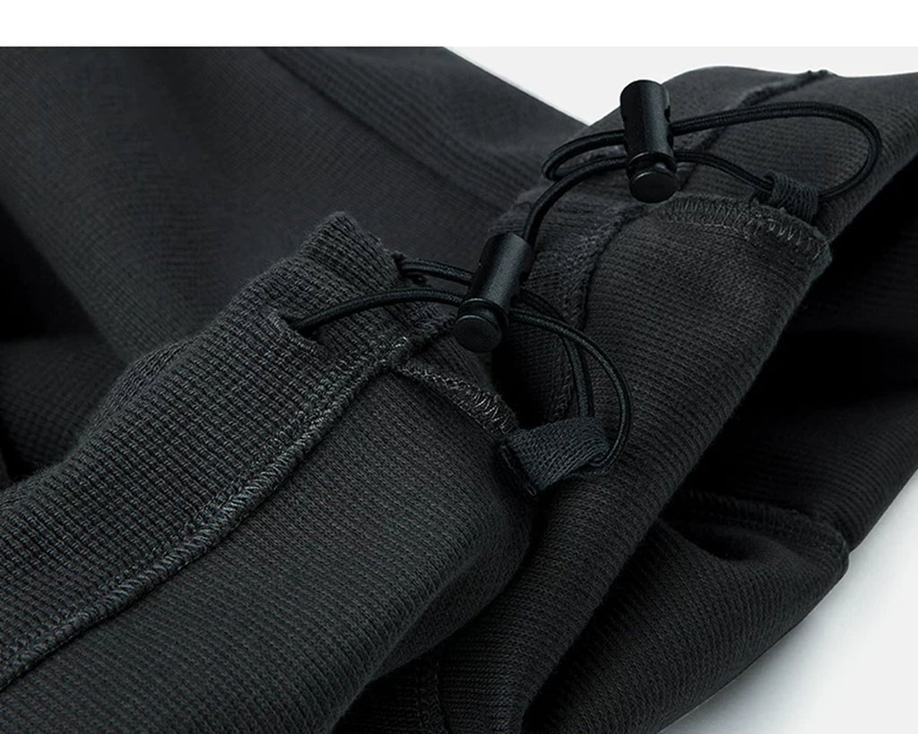 Waffle Drawstring Joggers - COPPING THREADS - IDLT