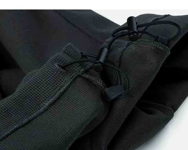 Waffle Drawstring Joggers - COPPING THREADS - IDLT
