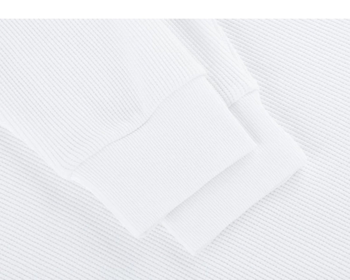 Waffle Long-Sleeve Henley - COPPING THREADS - IDLT