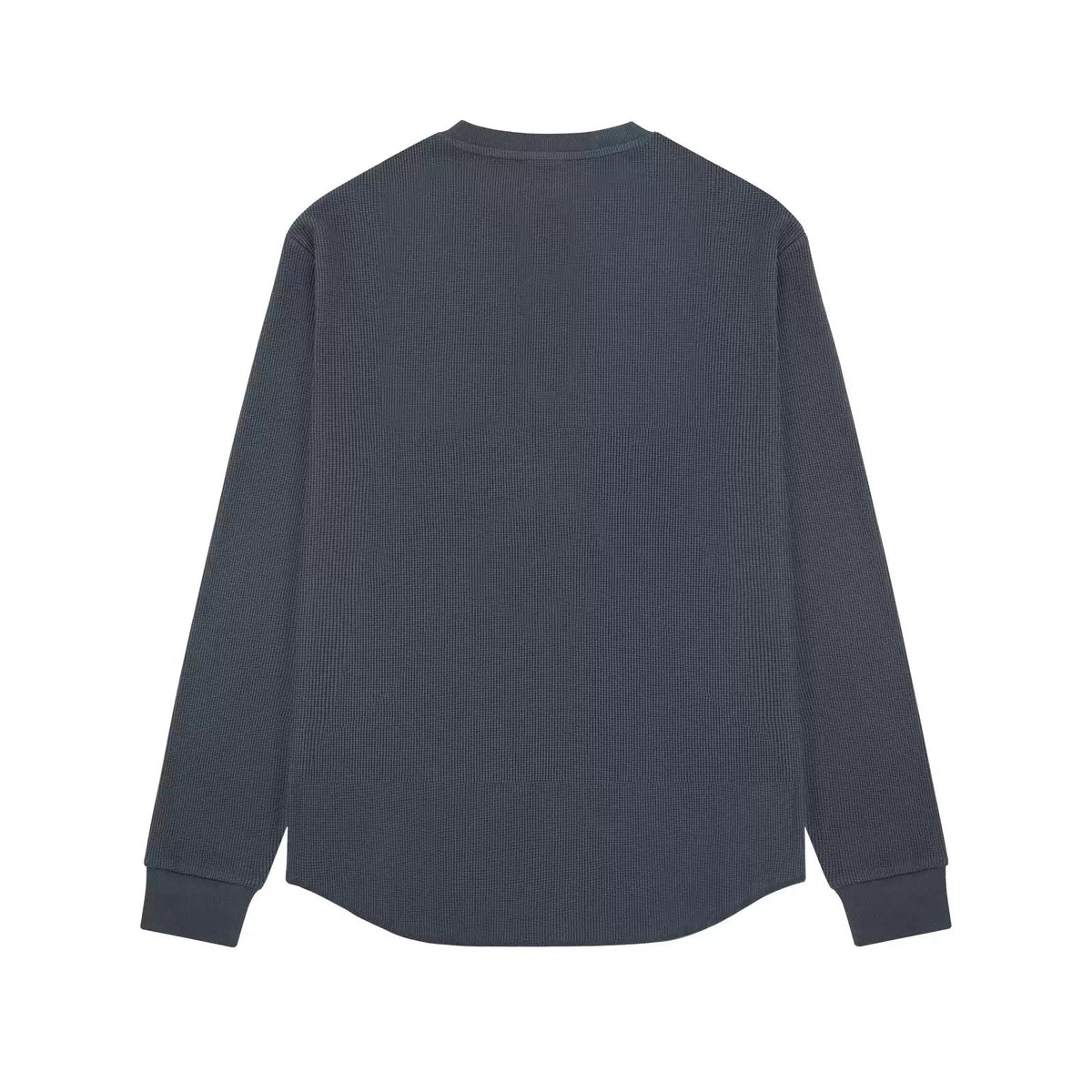 Waffle Long-Sleeve Henley - COPPING THREADS - IDLT