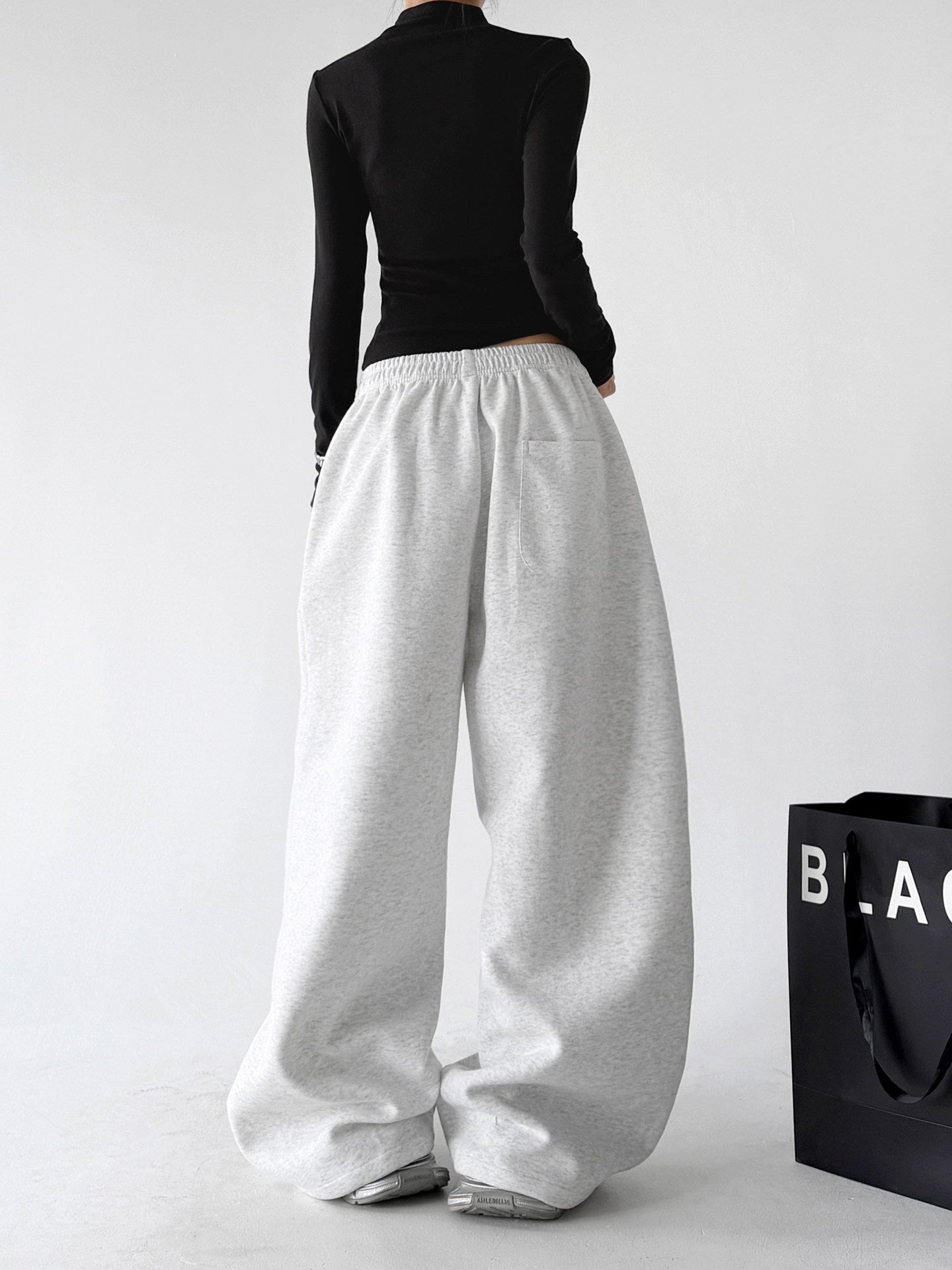 Waist-Print Balloon Sweatpants - CT3081 - COPPING THREADS - CT ORIGINALS