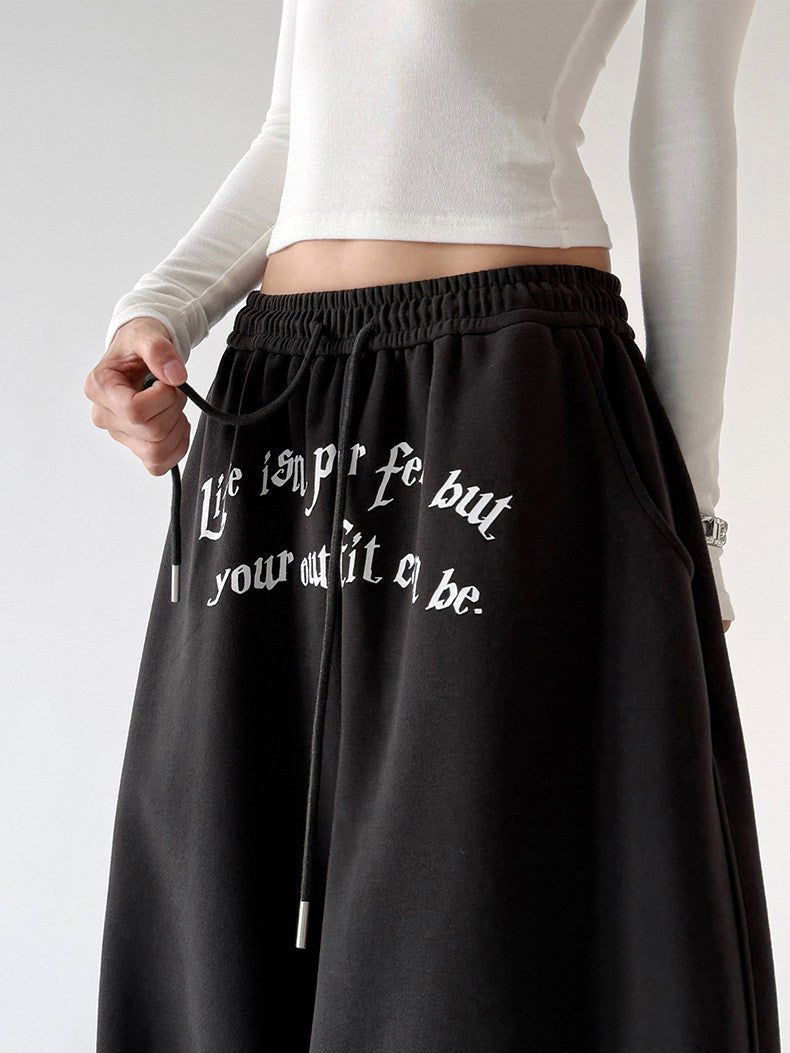 Waist-Print Balloon Sweatpants - CT66232 - COPPING THREADS - CT ORIGINALS