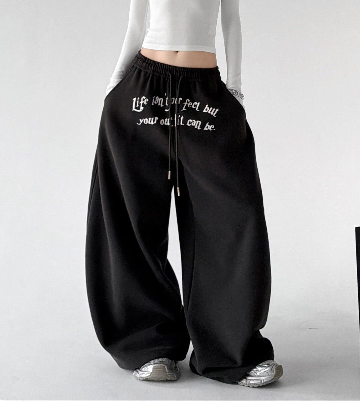Waist-Print Balloon Sweatpants - CT66232 - COPPING THREADS - CT ORIGINALS Hauptbild