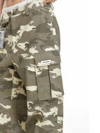 Washed Camo Wide - Leg Utility Denim - COPPING THREADS - Jikoo