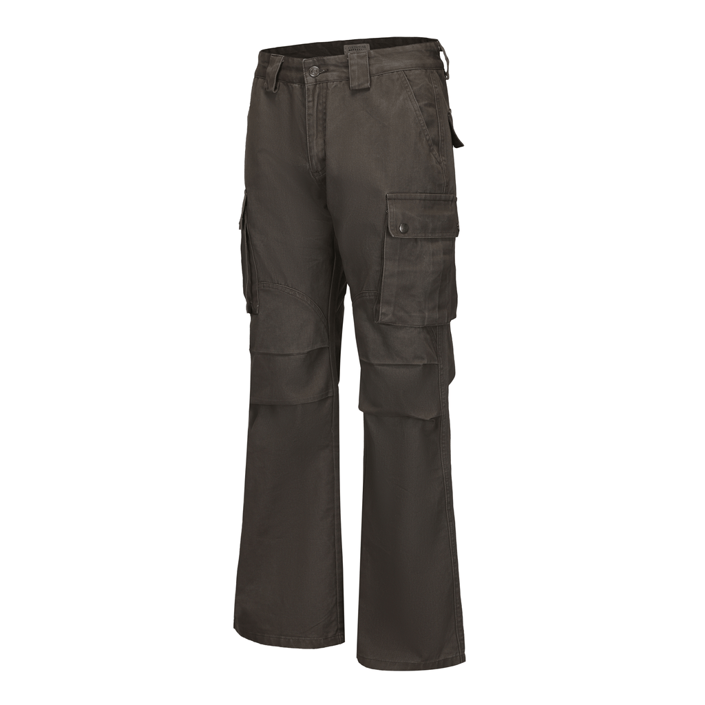 Washed Charcoal Multi - Pocket Utility Cargo Pants - COPPING THREADS - Coldstone