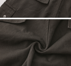 Washed Charcoal Multi - Pocket Utility Cargo Pants - COPPING THREADS - Coldstone