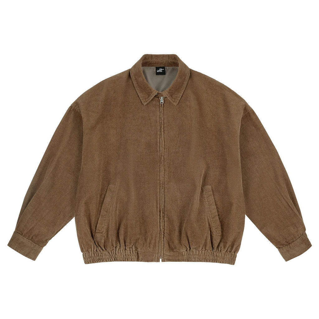 Washed Corduroy Harrington Jacket - COPPING THREADS - IDLT