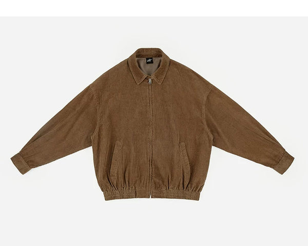 Washed Corduroy Harrington Jacket - COPPING THREADS - IDLT