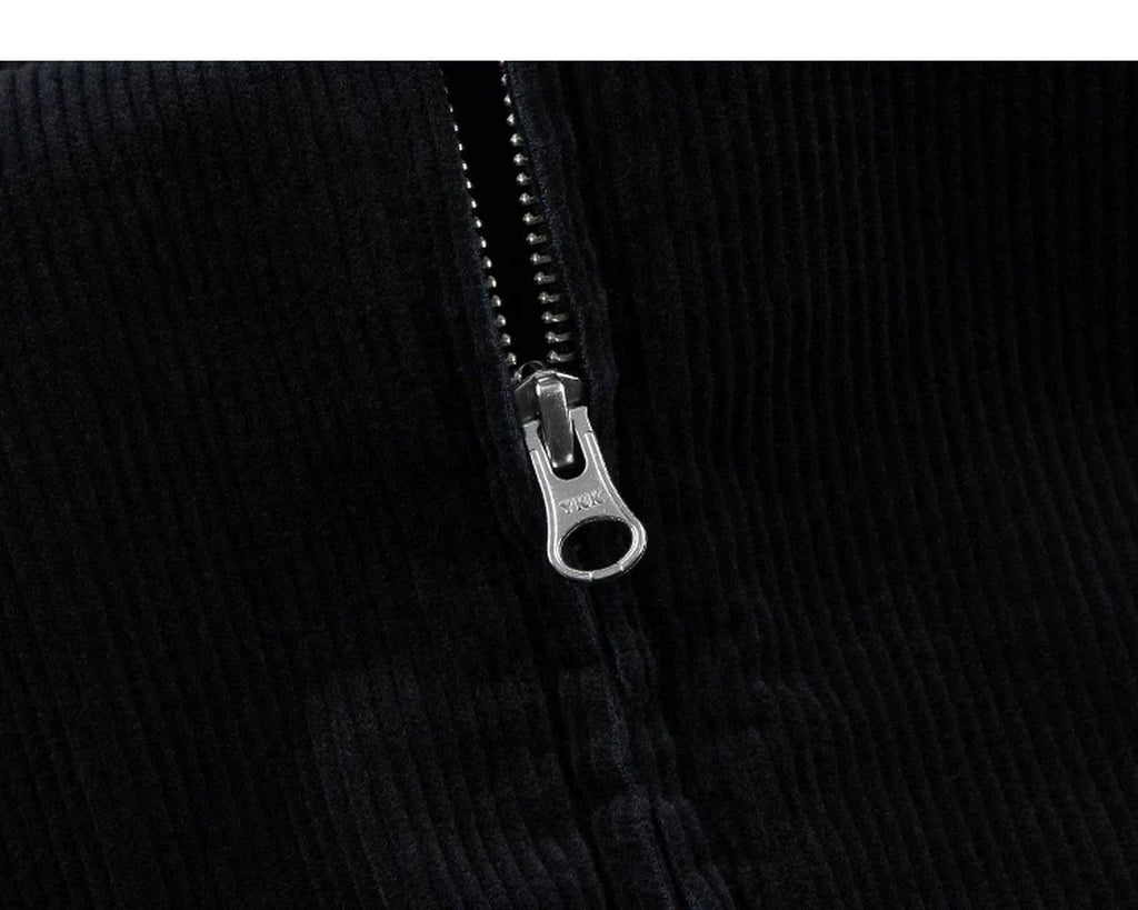 Washed Corduroy Harrington Jacket - COPPING THREADS - IDLT