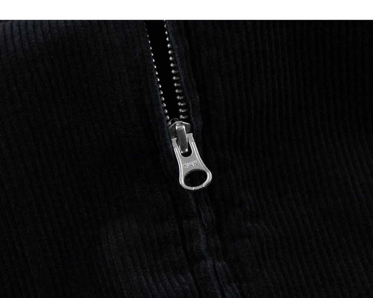 Washed Corduroy Harrington Jacket - COPPING THREADS - IDLT