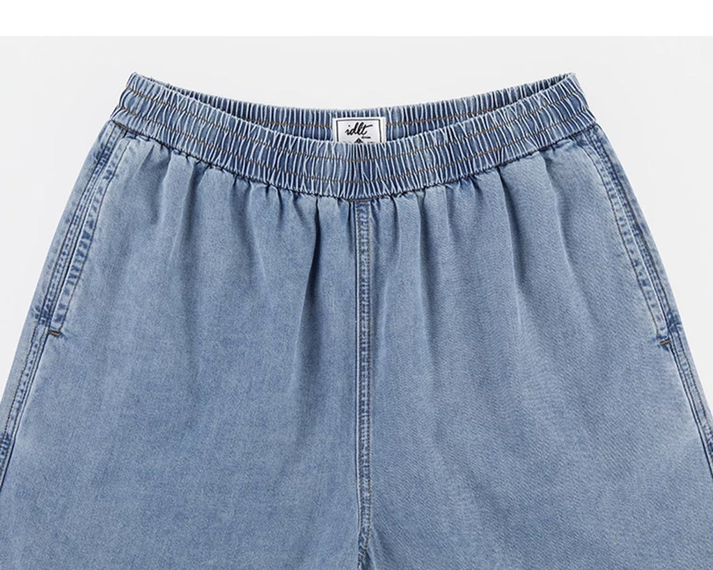 Washed Denim Beach Shorts - COPPING THREADS - IDLT
