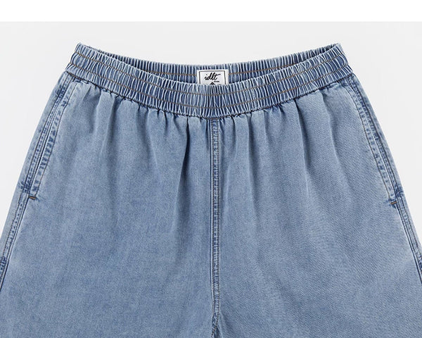 Washed Denim Beach Shorts - COPPING THREADS - IDLT
