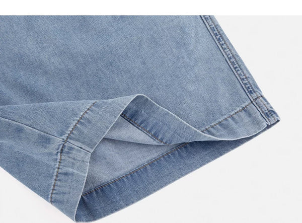 Washed Denim Beach Shorts - COPPING THREADS - IDLT