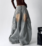 Washed Fleece - Lined Baggy Jeans - COPPING THREADS - CT Select