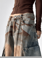 Washed Fleece - Lined Baggy Jeans - COPPING THREADS - CT Select
