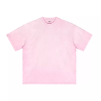 Washed Gradient Distressed Oversized Tee - COPPING THREADS - CT Basics