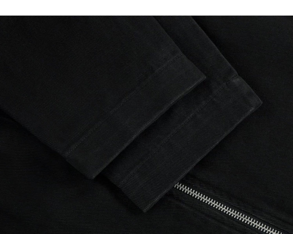 Washed Relaxed Work Jacket - COPPING THREADS - IDLT