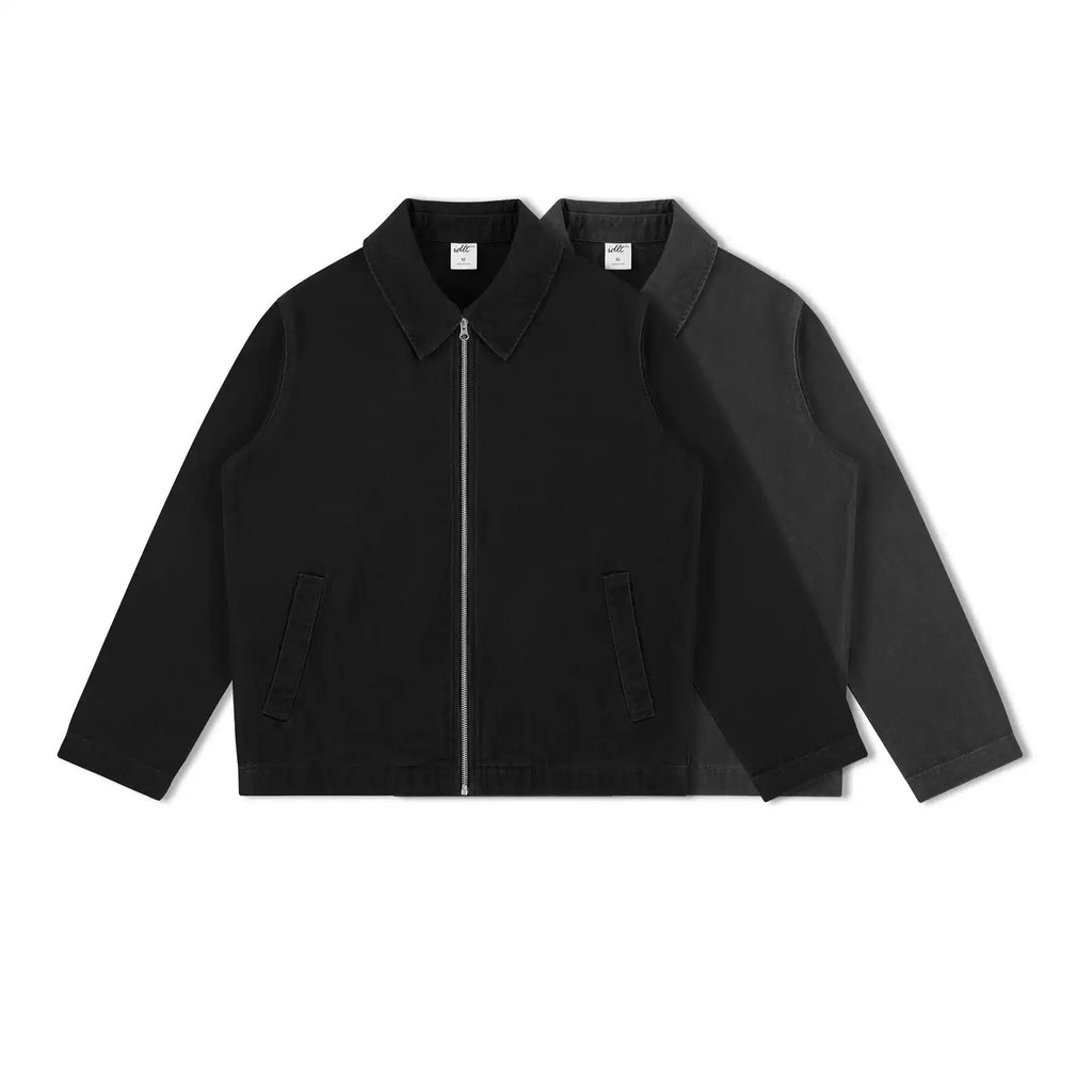 Washed Relaxed Work Jacket - COPPING THREADS - IDLT